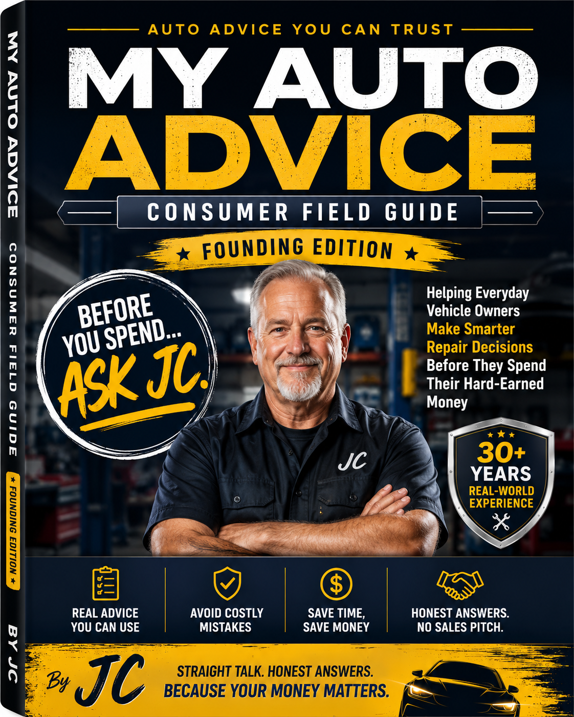 Consumer Auto Repair Field Guide — Volume One — Glove Box Edition